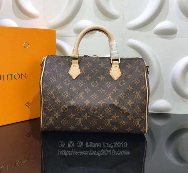 LV女包 M41112 路易威登Speedy 手袋 LV30手袋 LV手提女包 LV經典款女挎包  ydh3023